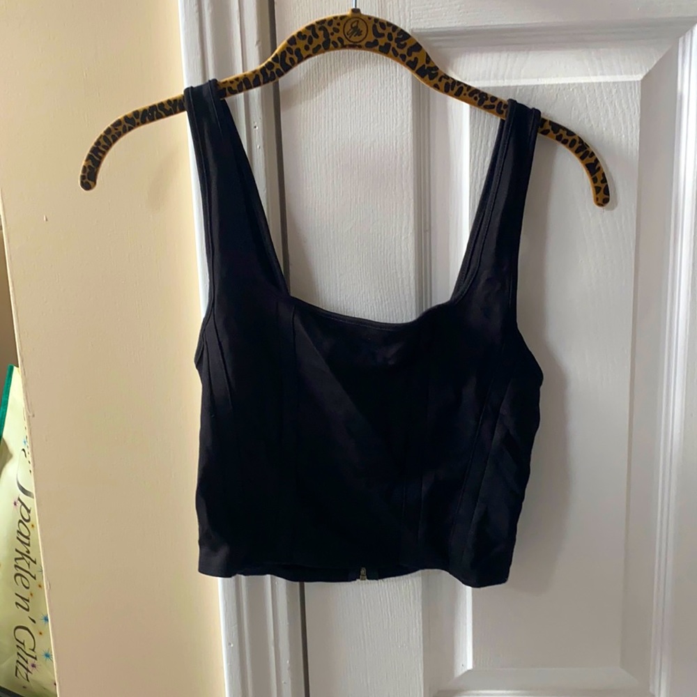 Black forever 21 crop top